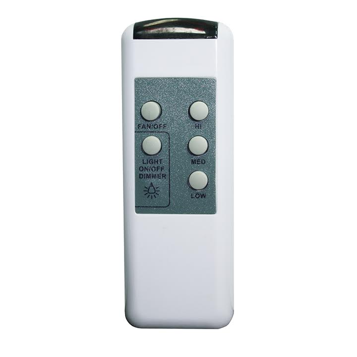 Roomratv T5 Ceiling Fan Remote Control – LFD Series, 52-Inch Fan Compatible, Wireless Handheld Transmitter For Speed & Light Adjustment