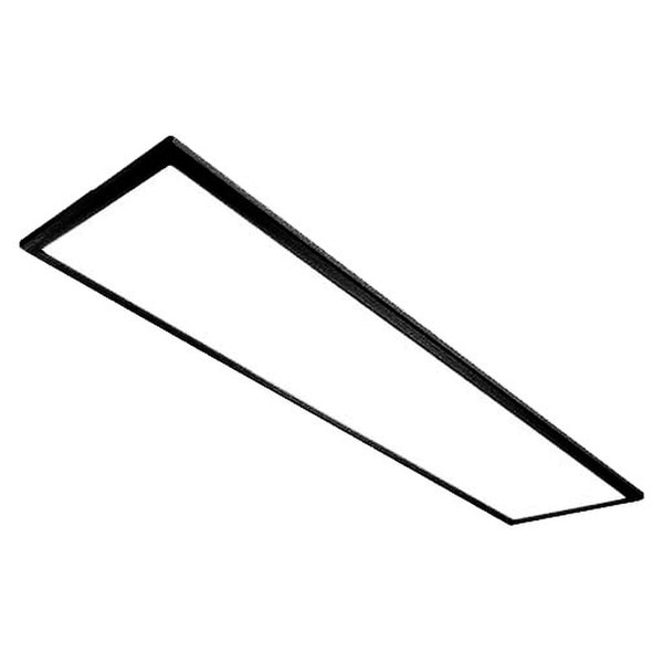 Nico Flat Panel LED Flush Mount - Matte Black | Vima Decor