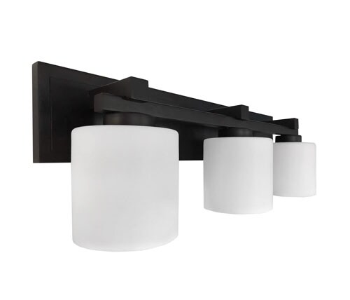 Three bulb vanity light discount