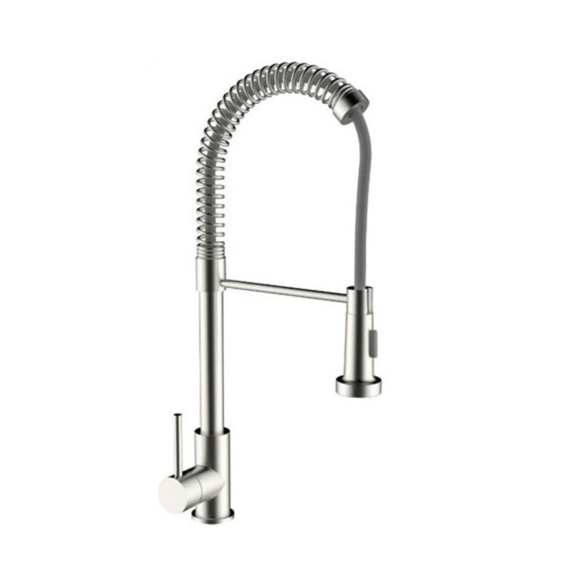 Home Dalton Brushed Nickel Coiled Gooseneck Faucet