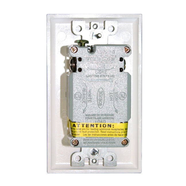 Mua 15A GFCI Outlet, Non-Tamper-Resistant GFI Duplex Receptacle With LED Indicator, Self-Test - Foto 7